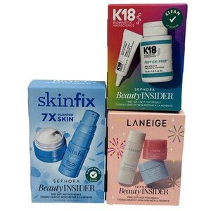 Sephora Beauty Insider Skin Care Skinfix Serum Laneige K18 Peptide Prep Samples